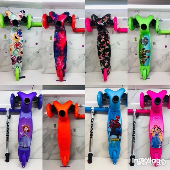 Самокат детский Scooter Mini 3х колесный