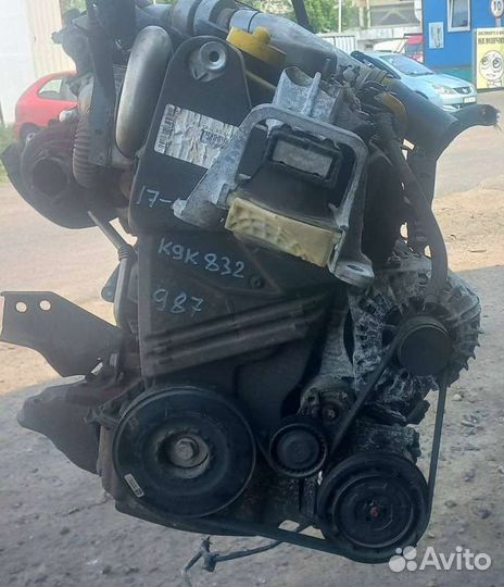 Двигатель K9K832 Renault Fluence 1.5