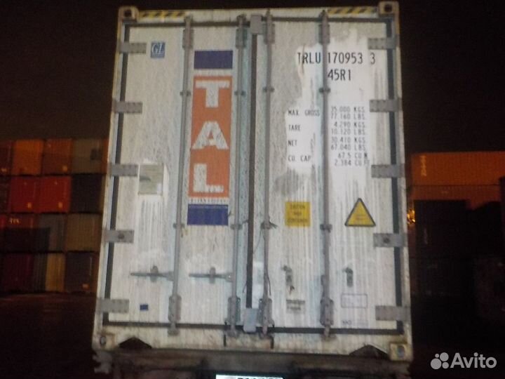 Рефконтейнер 40 футов высокий Carrier trlu1709533