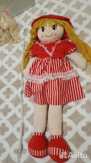 Кукла мягконабивная большая