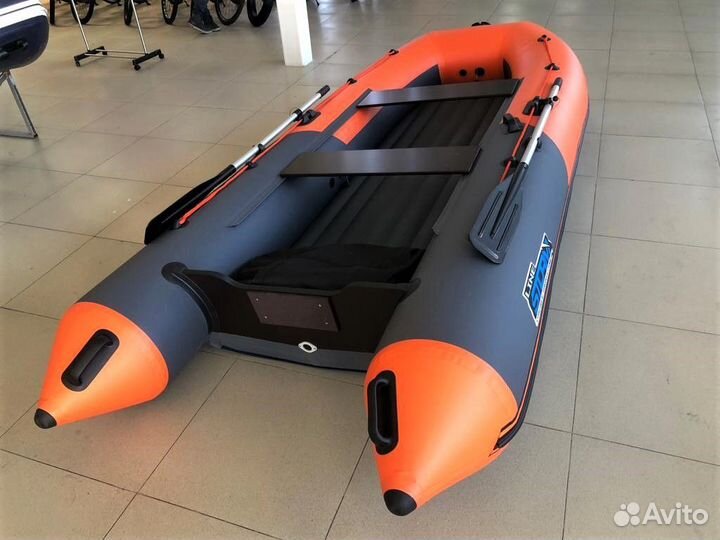 Лодка пвх Stormline Classic Air 360 красно-черная