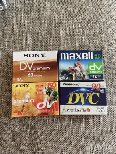 Блоки кассет Sony, Maxell, Panasonic