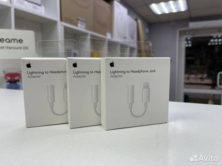 Переходник Lightning на AUX Jack 3.5 (Новый)