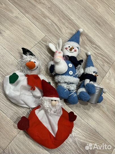 Новогодние мягкие игрушки