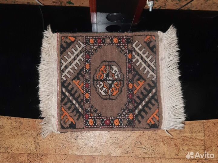 Вышлю Туркменистан коврик малый ручная работа 90е