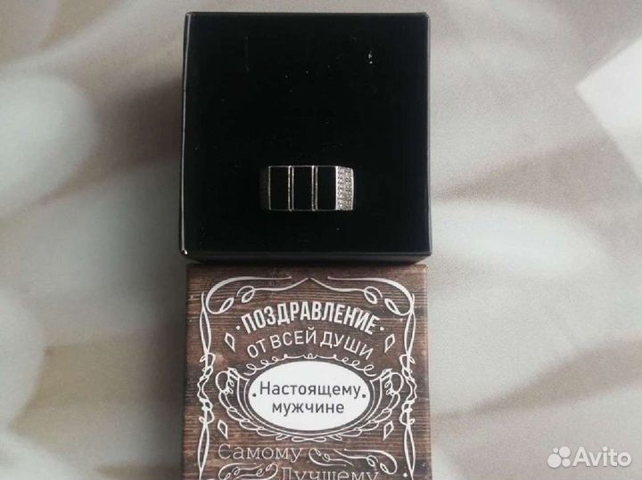 Мужская печатка серебро