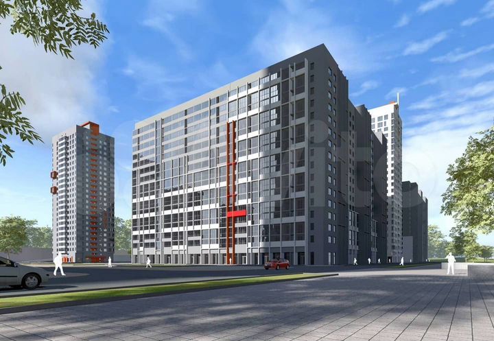 Квартира-студия, 24,5 м², 3/16 эт.
