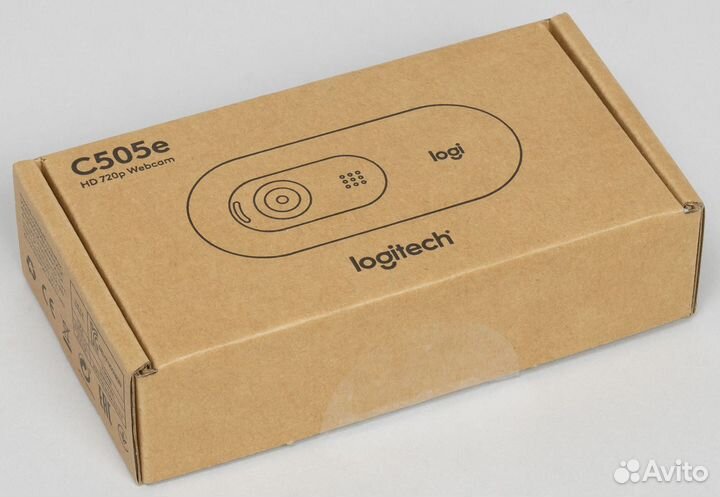 Веб-камера logitech C505E HD 720p, черный