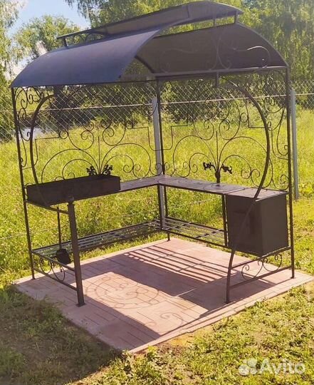 Кованый мангал