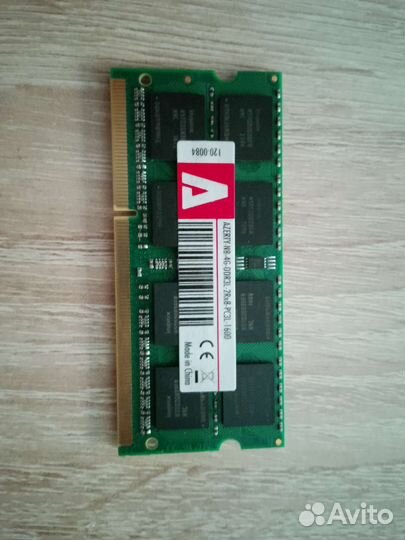 Оперативная память DDR3L 4 gg