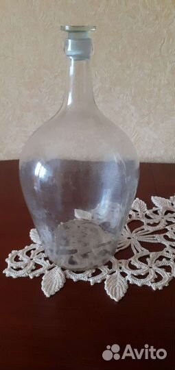 Бутыль для вина 5 литров старинная