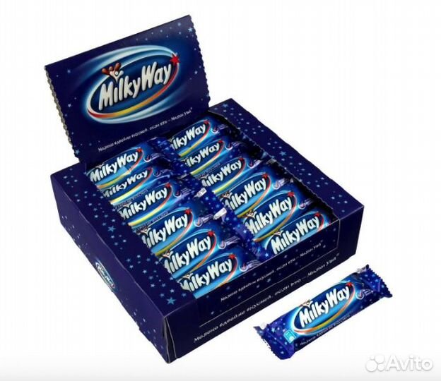 Шоколадный батончик milkyway 26г