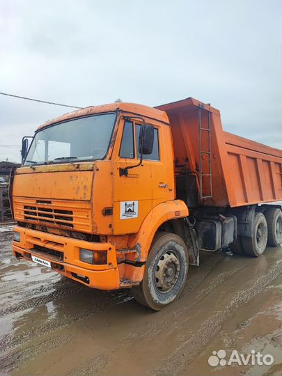 Самосвал 16 м³ КАМАЗ 6520, 2007