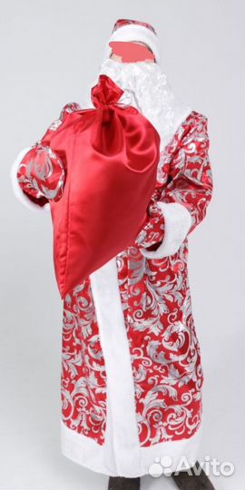 Костюм деда мороза взрослый