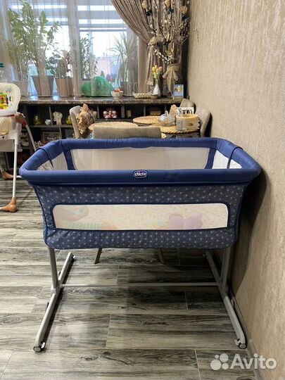 Люлька колыбель-кроватка chicco next2me dream
