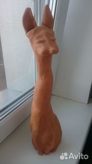 Заяц для раскрашивания Глина Высота43см