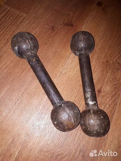 Гантели СССР 2,5 кг