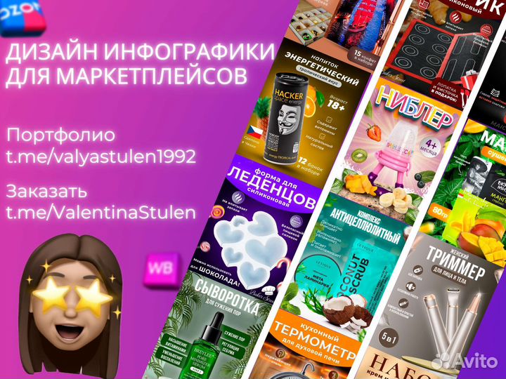 Инфографика для маркетплейсов