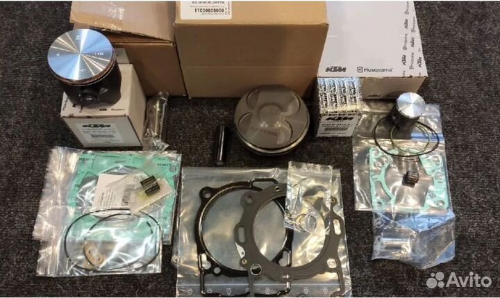 KTM SX-f, EXC-F поршень с прокладками