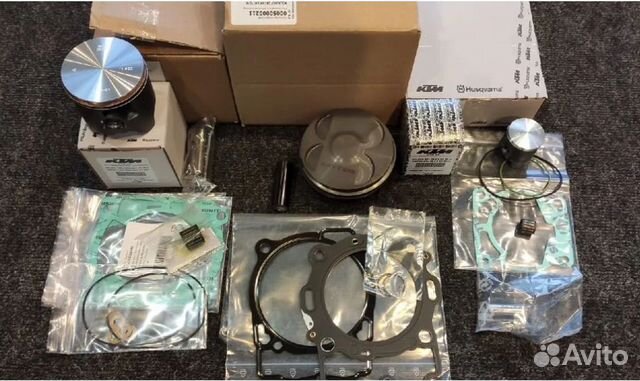 KTM SX-f, EXC-F поршень с прокладками