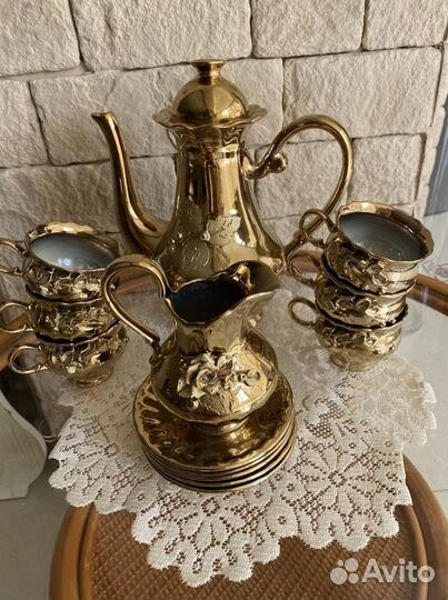 Золотой кофейный сервиз