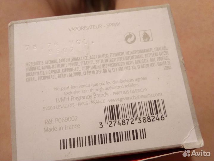 Распив духи оригинал 5-10мл givenchy, dolce gabana