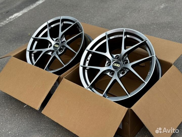 Диски r17 5x108 BBS CI-R черный глянец