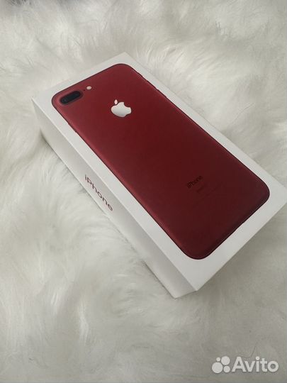 Коробка от iPhone 7 plus Red 128gb
