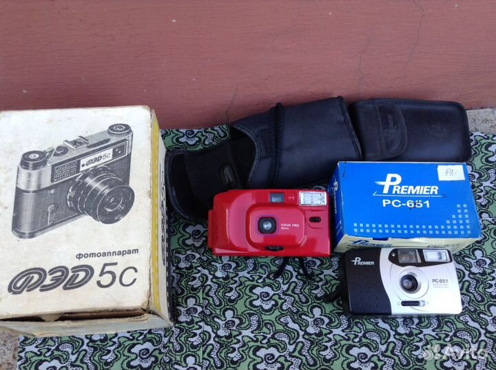 Плёночный фотоаппарат фэд-5С