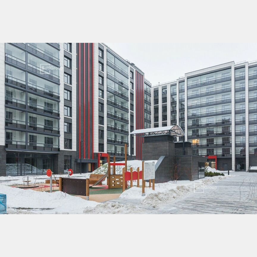 3-к. квартира, 114,9 м², 2/9 эт.