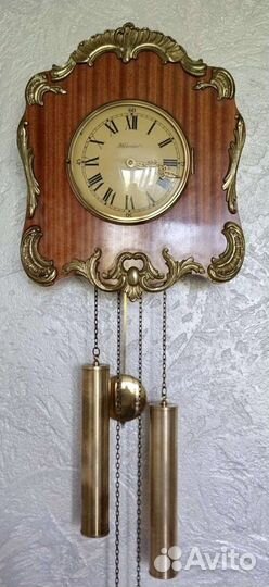 Часы настенные механические с боем Holma, Швеция