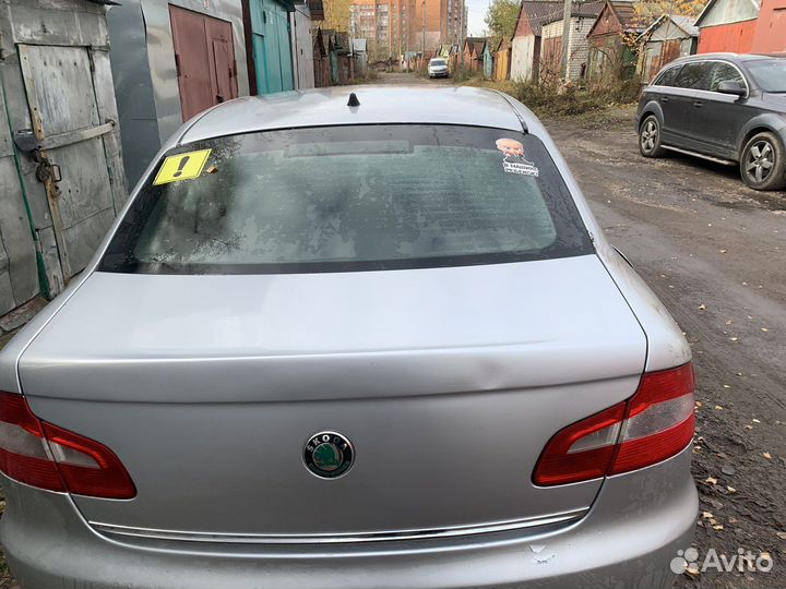 Крышка багажника шкода суперб-2-2008г