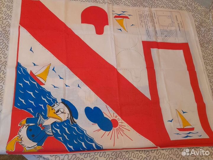 Выкройка советского фартука на литовском языке