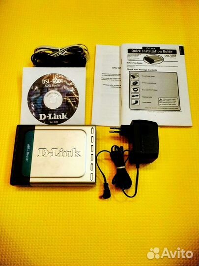 Модем D-Link DSL-500T