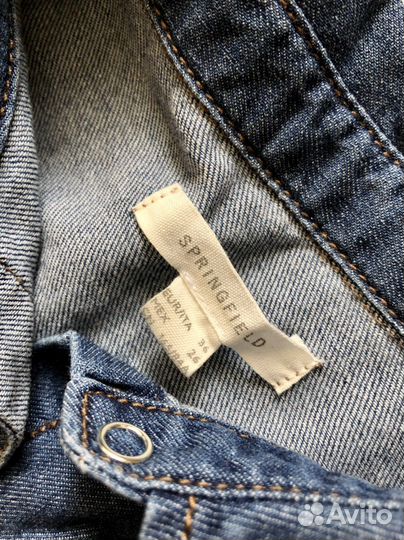 Платье-рубашка джинсовое Springfield