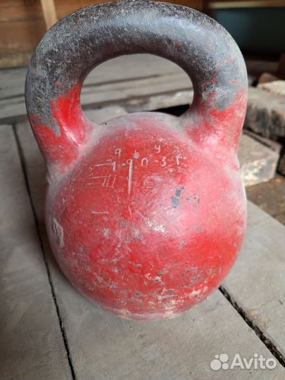 Гиря старинная