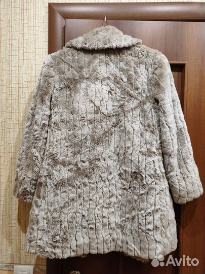 Полушубок из экомеха