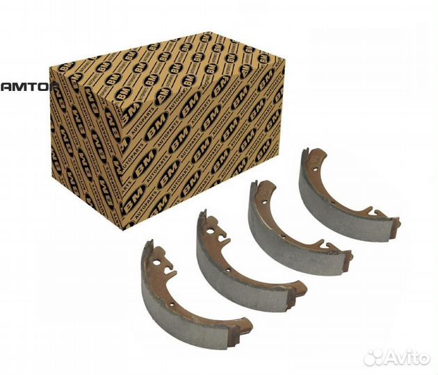 BM-motorsport BS1002 Колодки тормозные барабанные