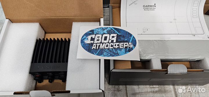 Garmin Echomap UHD2 93SV +Panoptix Livescope LVS34