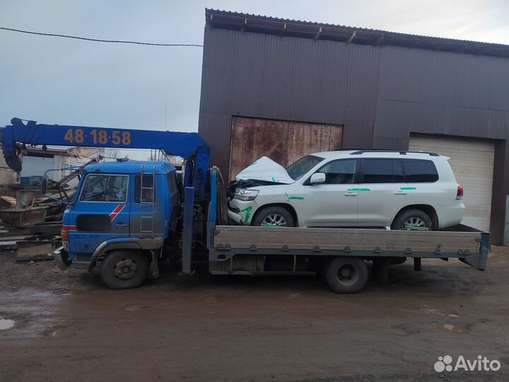 Кран-борт, эвакуатор