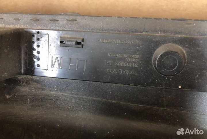 Накладка порога левая Volvo XC90