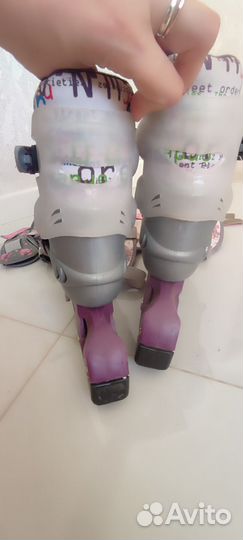 Роликовые коньки с защитой kreiss