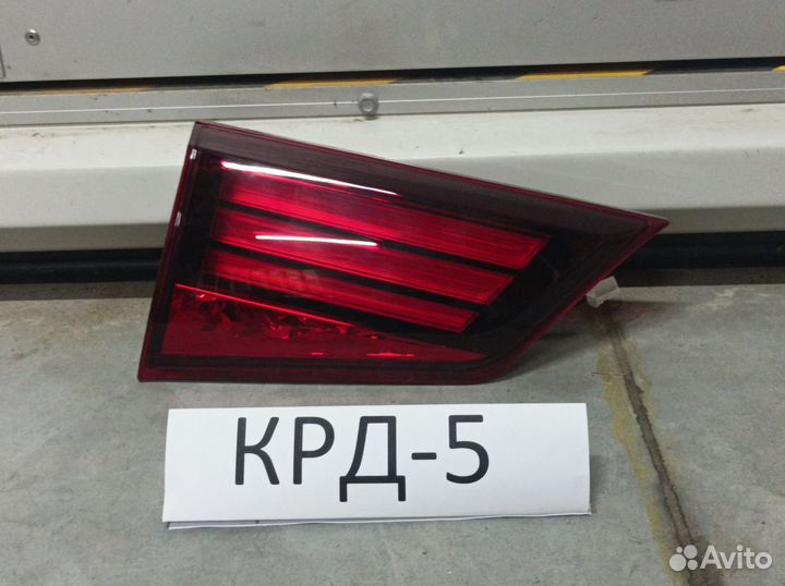 Фонарь левый внутренний Outlander 3 2012