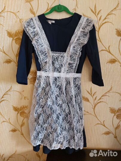 Фартук с платьем на выпускной