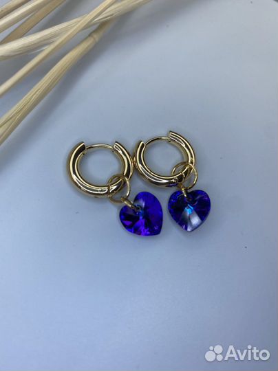 Серьги конструкторы, серьги с подвесками