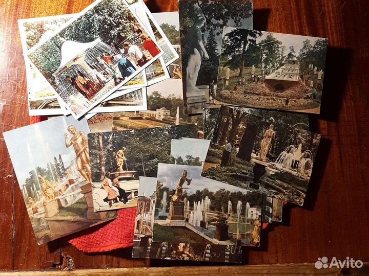 Открытки Петродворец / 18 шт. Ленинград СССР