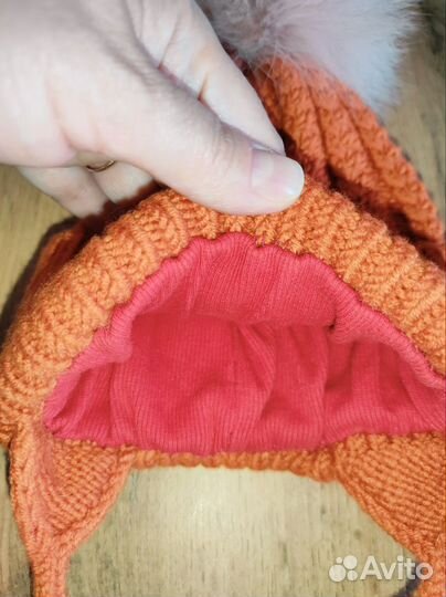 Шапка для девочки осенняя/весенняя