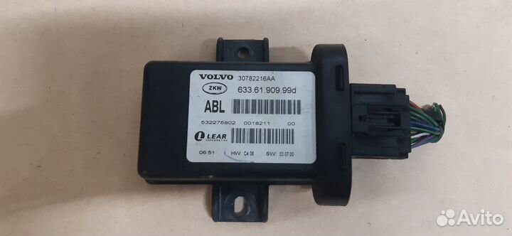 Блок управления светом Volvo S80 XC70 30782216