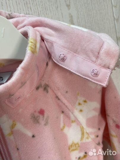 Комбинезон флис для девочки