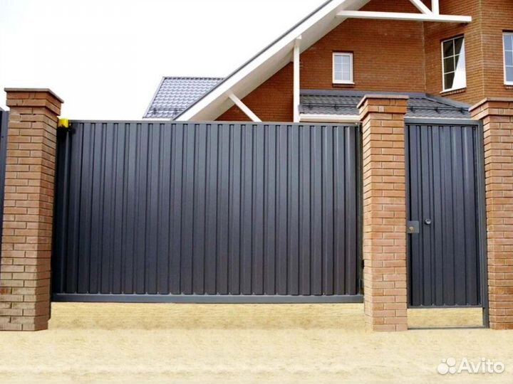 Ворота из металла 